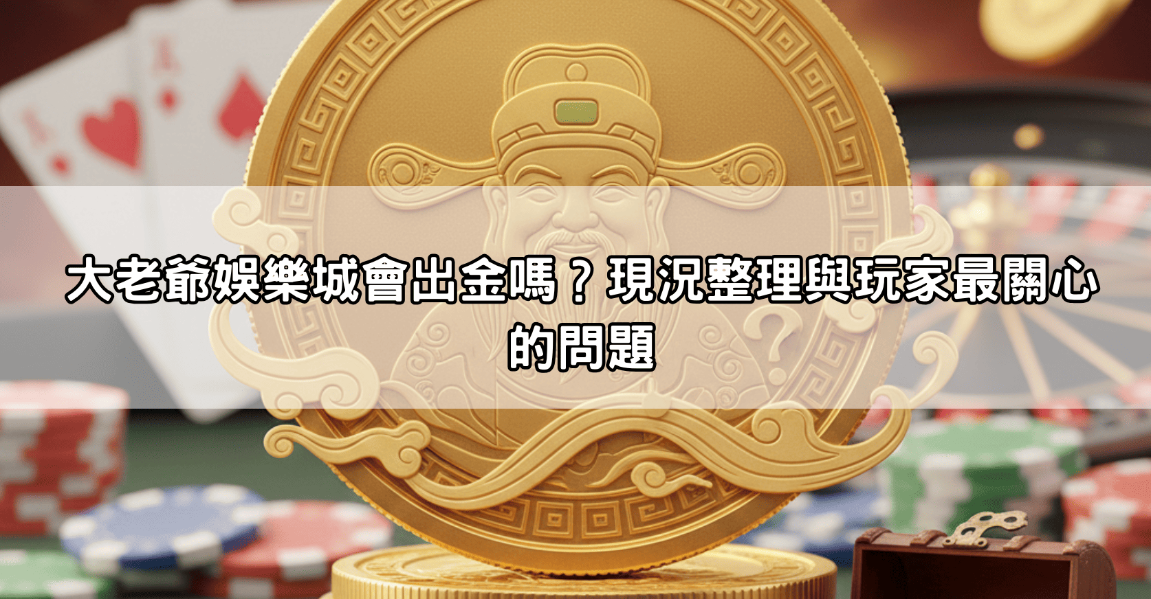 大老爺娛樂城會出金嗎？現況整理與玩家最關心的問題